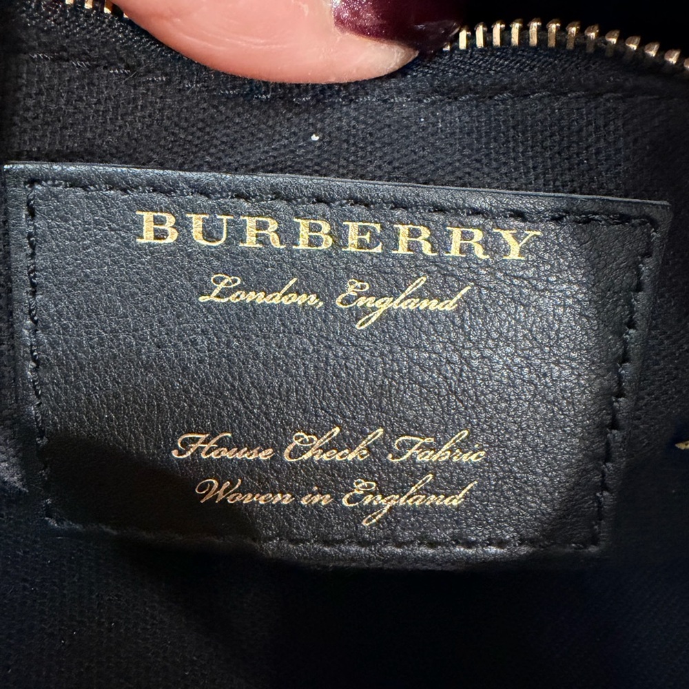 Burberry Banner House Check Derby Medium Satchel NWT - Picture 9 of 14
